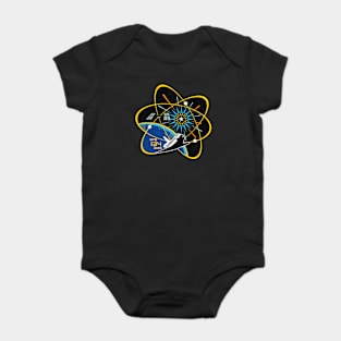 Black Panther Art - NASA Space Badge 168 Baby Bodysuit